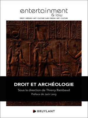 cover image of Droit et archéologie